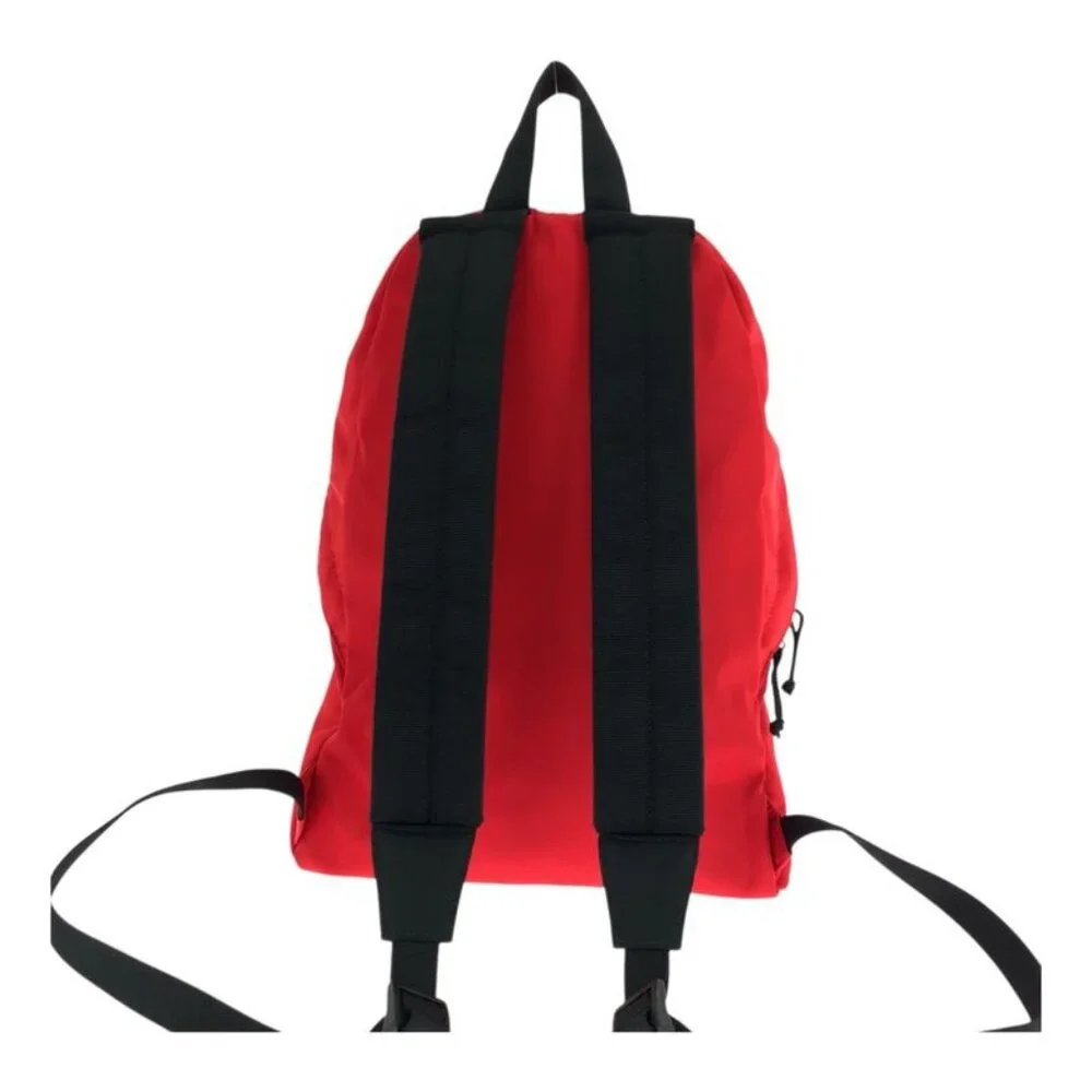 Balenciaga Explorer Red Black Nylon Backpack Daypack Backpack - Picture 2 of 9